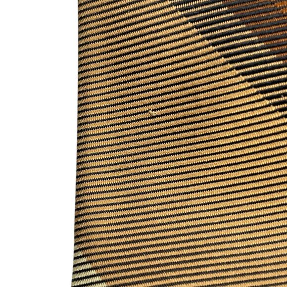 VINTAGE WOOLF BROTHERS COUNTESS MARA TIE Blue Copper Shades of Brown, PREOWNED - Picture 7 of 7